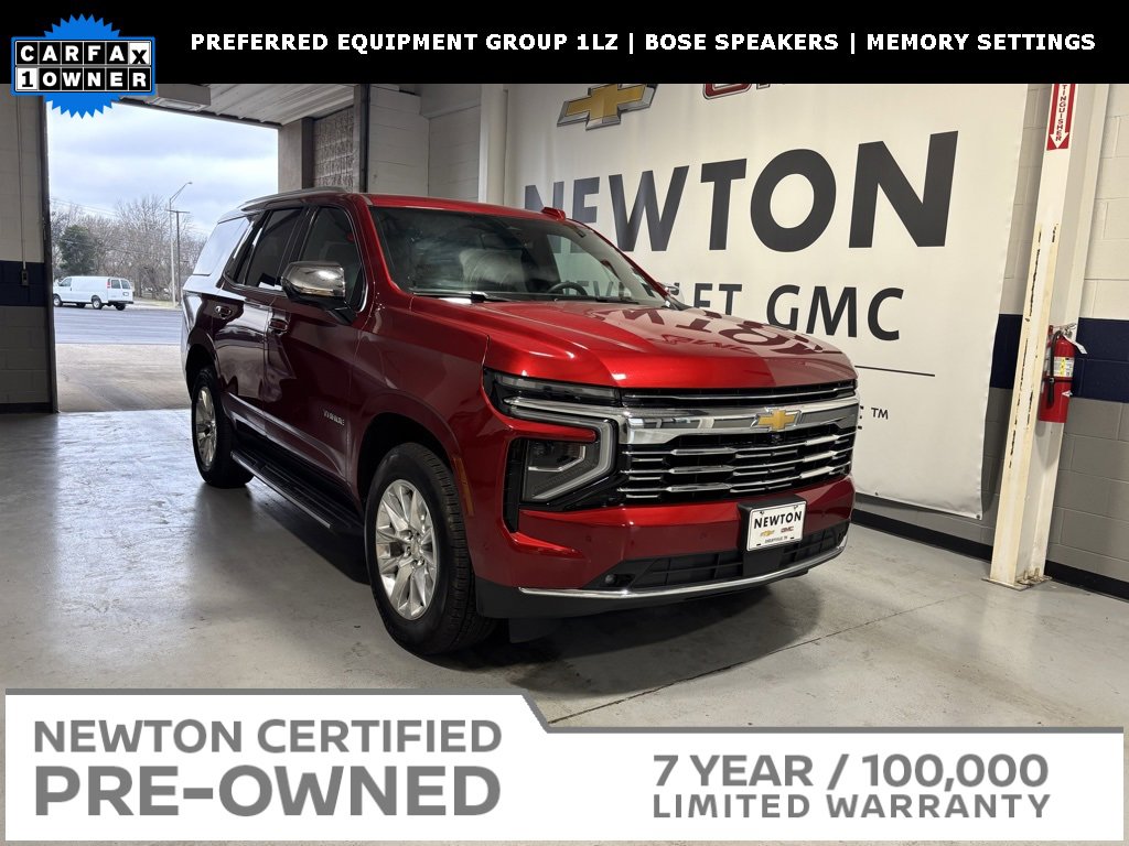 Used 2025 Chevrolet Tahoe Premier image 1