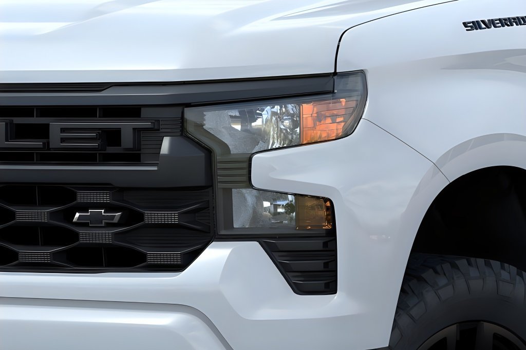 New 2026 Chevrolet Silverado 1500 Custom w/ Turbomax Blackout Package RWD image 11