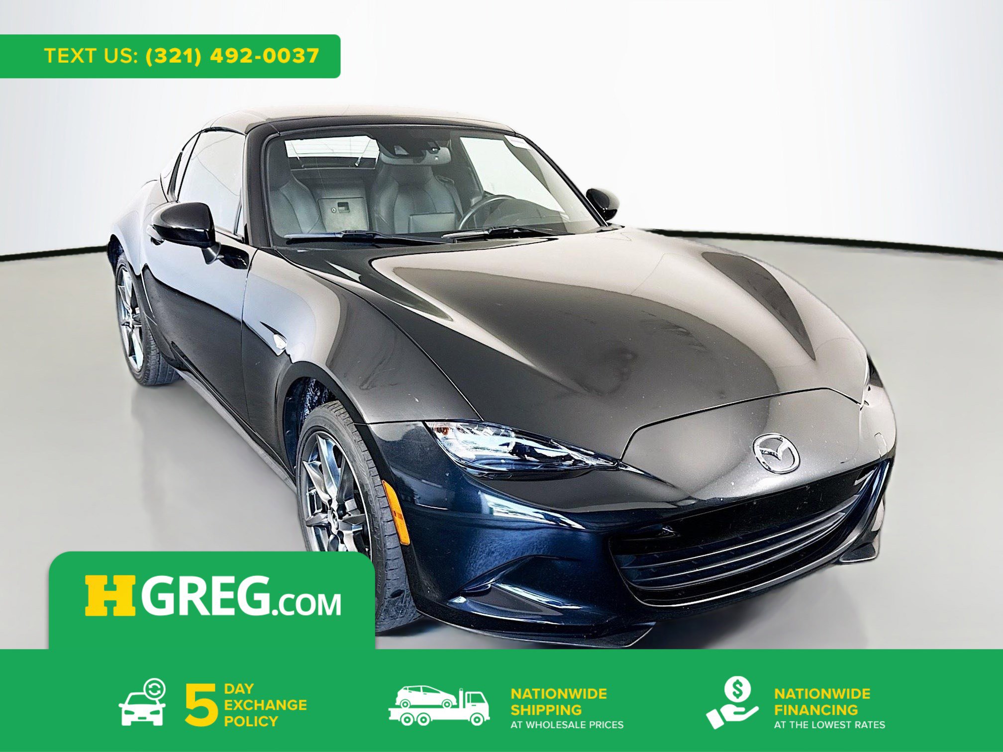 Used 2018 MAZDA MX-5 Miata RF Grand Touring image 1