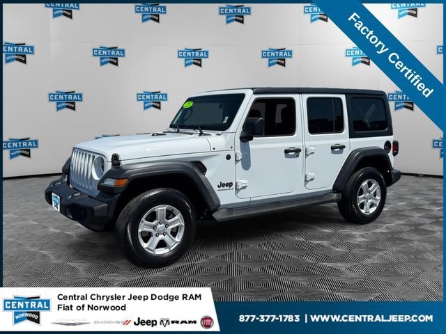 Certified 2023 Jeep Wrangler Unlimited Sport AWD/4WD image 1