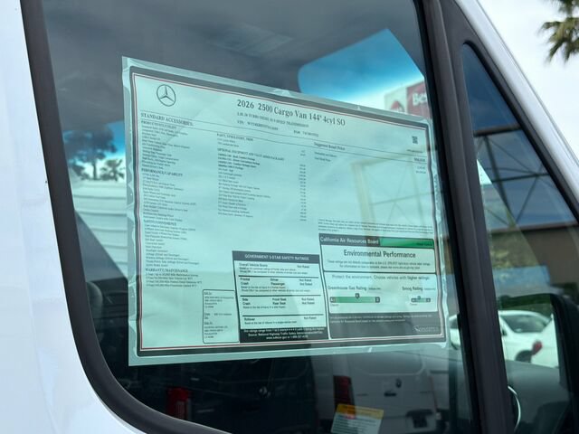 New 2026 Mercedes-Benz Sprinter 2500 image 26
