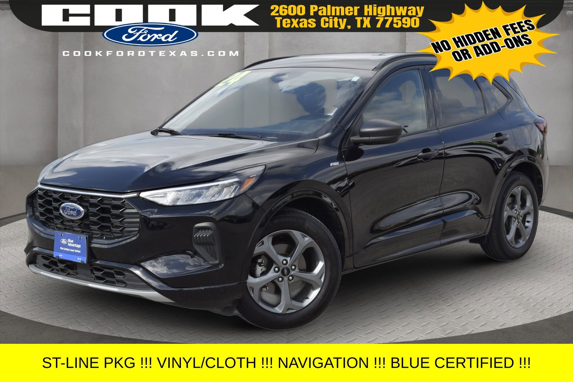 Certified 2024 Ford Escape ST-Line w/ Tech Pack #1 FWD image 1