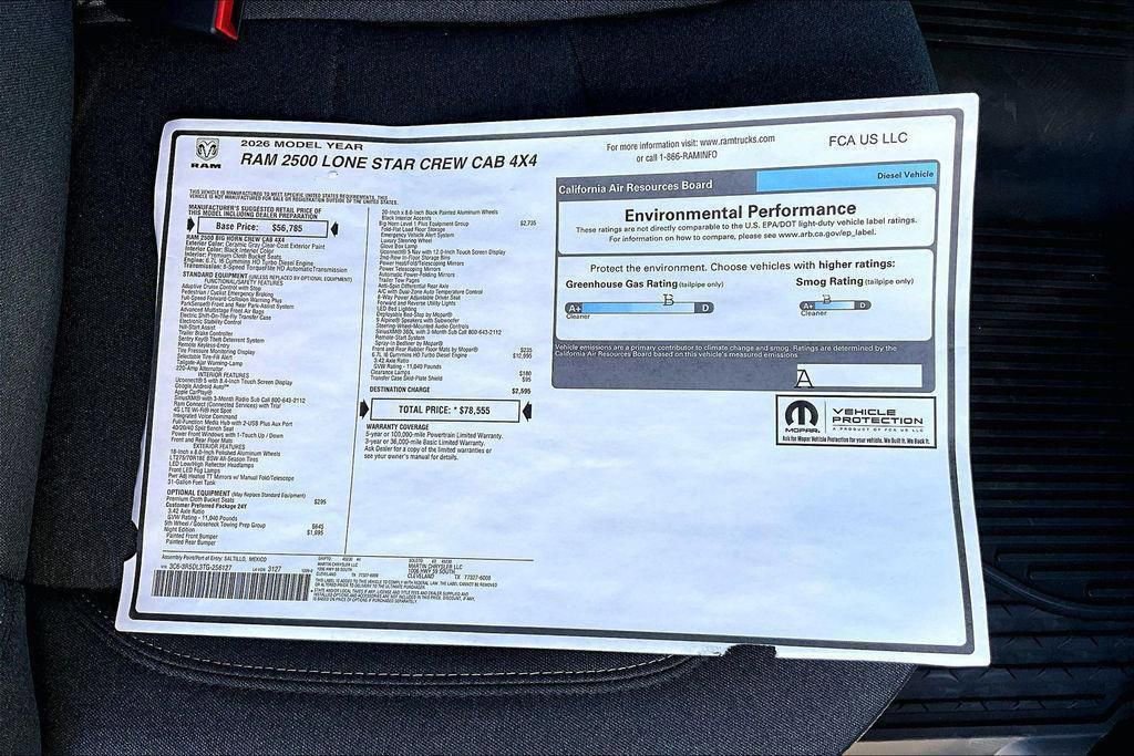 New 2026 RAM 2500 Lone Star image 14