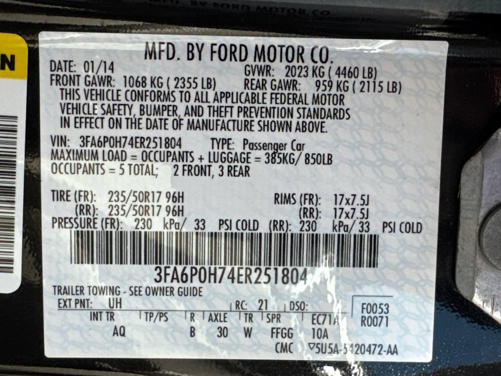 Used 2014 Ford Fusion SE FWD image 32