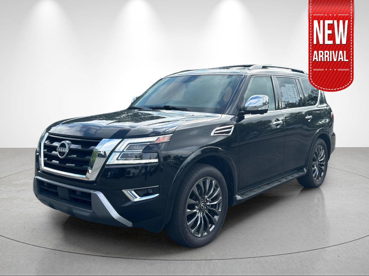 Used 2024 Nissan Armada Platinum w/ Captain's Chairs Package