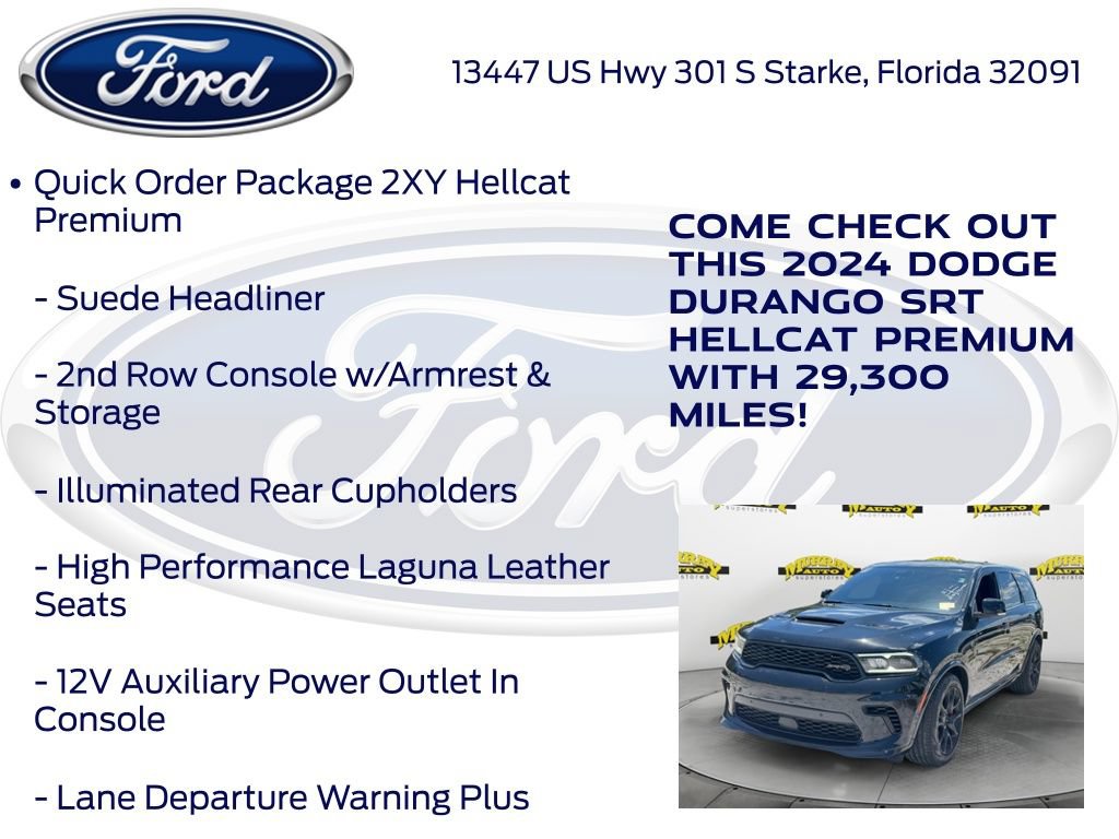 Used 2024 Dodge Durango SRT Hellcat AWD/4WD image 20