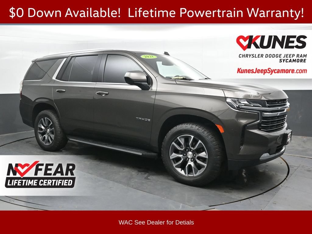 Used 2021 Chevrolet Tahoe LT AWD/4WD image 1