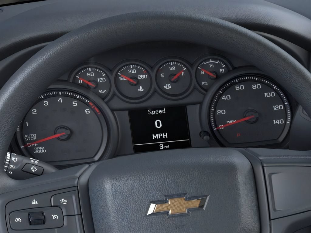 New 2026 Chevrolet Silverado 1500 Custom w/ Turbomax Blackout Package AWD/4WD image 18