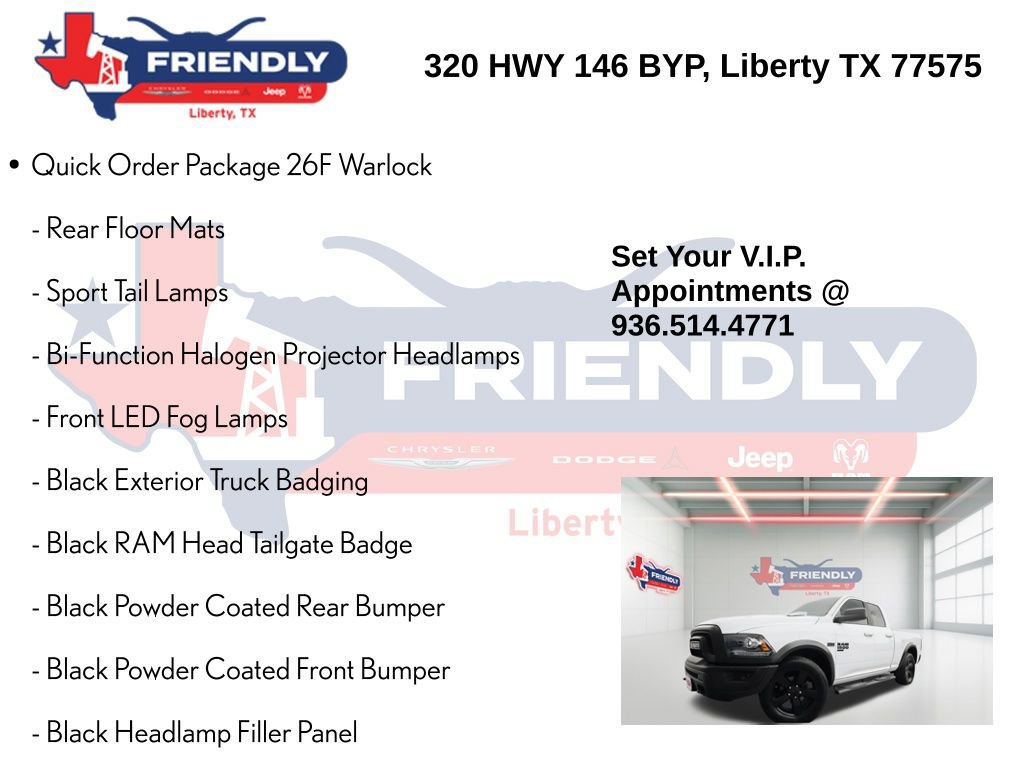 Used 2019 RAM 1500 Classic Warlock RWD image 5