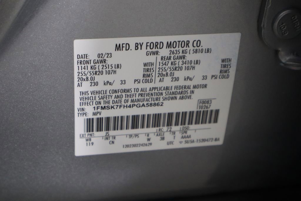 Used 2023 Ford Explorer Limited w/ Equipment Group 301A RWD image 39