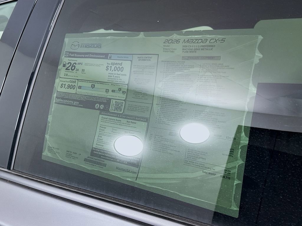 New 2026 MAZDA CX-5 Preferred image 12