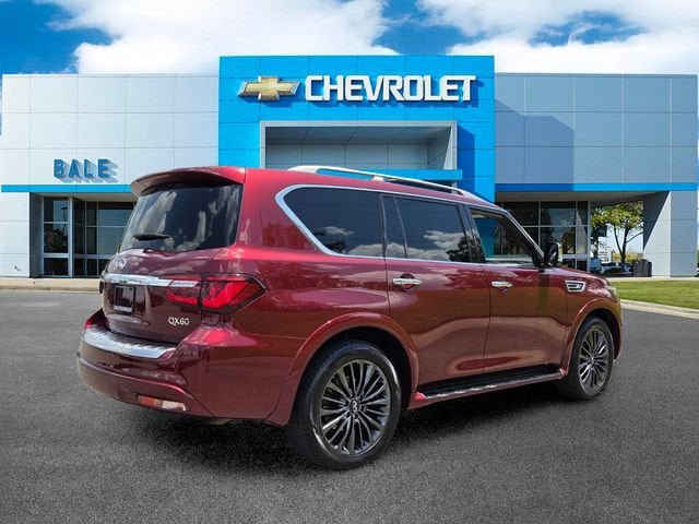 Used 2022 INFINITI QX80 Sensory w/ All-Season Package RWD image 3