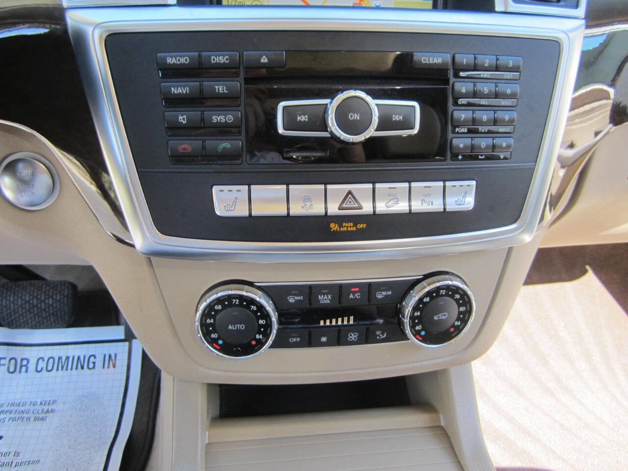 Used 2012 Mercedes-Benz ML 350 ML 350 AWD 4MATIC 4dr SUV image 31