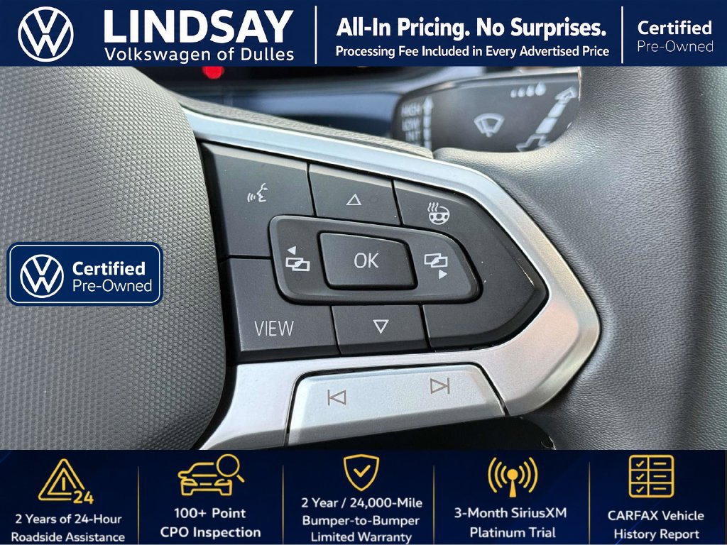 Used 2023 Volkswagen Taos SE w/ Panoramic Sunroof Package AWD/4WD image 22