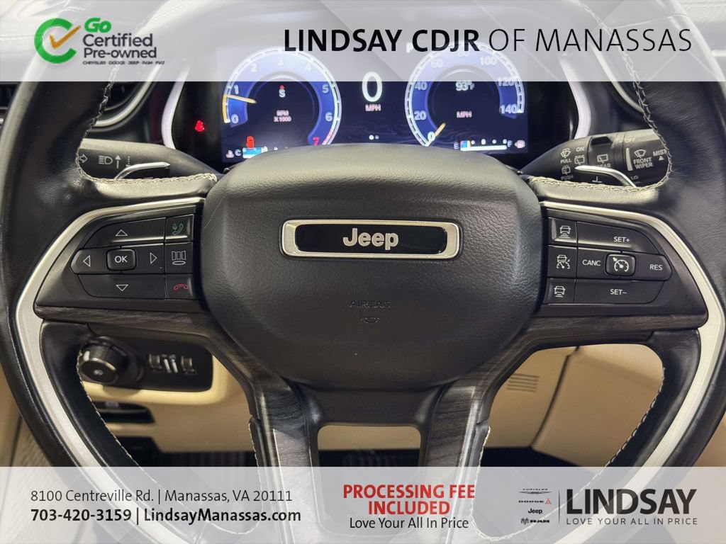 Certified 2021 Jeep Grand Cherokee L Limited AWD/4WD image 25