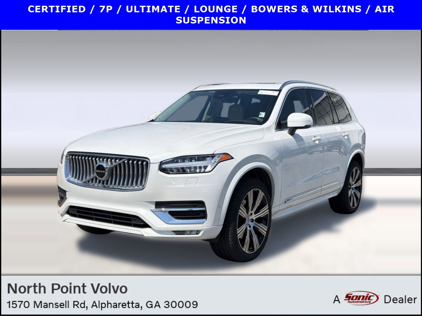 Certified 2023 Volvo XC90 B6 Ultimate w/ Lounge Package AWD/4WD image 1