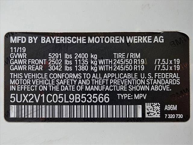 Used 2020 BMW X4 xDrive30i w/ Convenience Package image 24