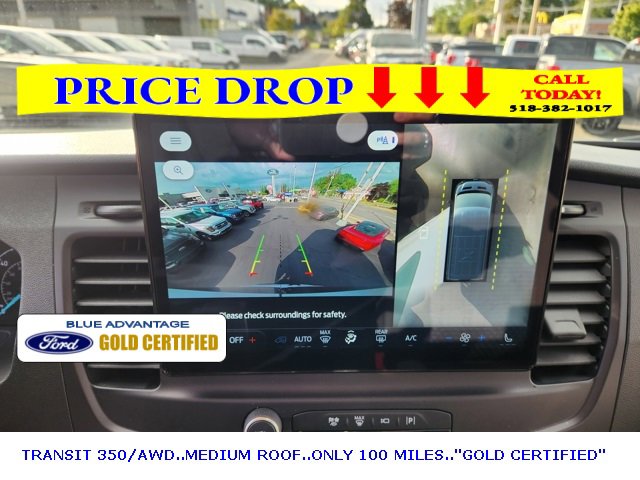 Certified 2024 Ford Transit 350 148 Medium Roof AWD w/ Upfitter Package image 18