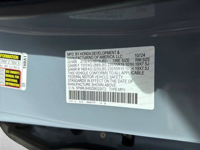 Used 2025 Honda Odyssey Elite image 20