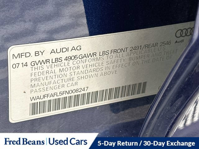Used 2015 Audi A4 2.0T Premium Plus w/ Technology Package AWD/4WD image 40