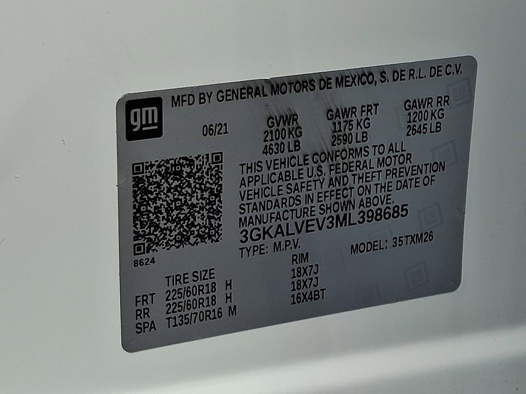 Certified 2021 GMC Terrain SLT w/ Infotainment Package II image 28