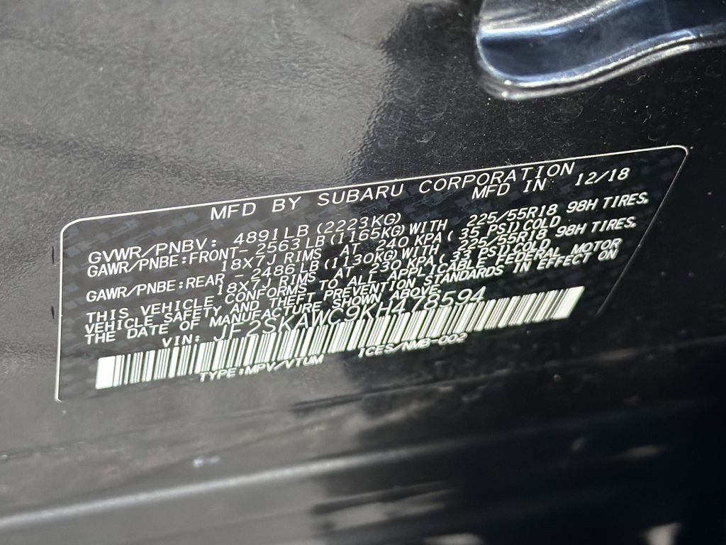 Used 2019 Subaru Forester Touring AWD/4WD image 27