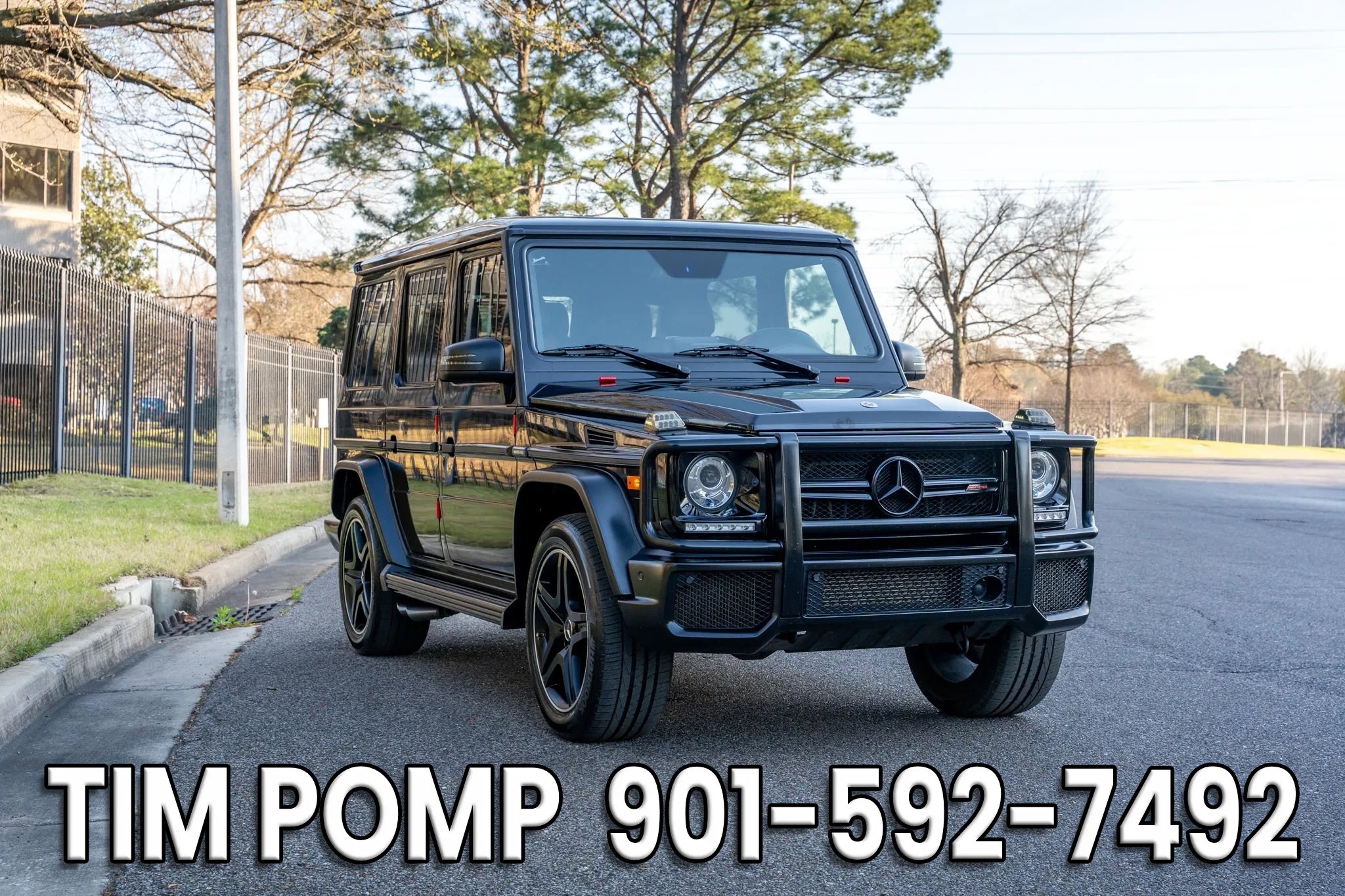 Used 2018 Mercedes-Benz G 63 AMG G 63 AMG Sport Utility 4D w/ Mojave Package image 3