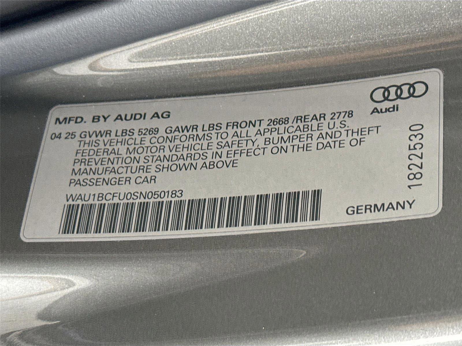 Used 2025 Audi A5 2.0T Premium w/ Convenience Package image 32