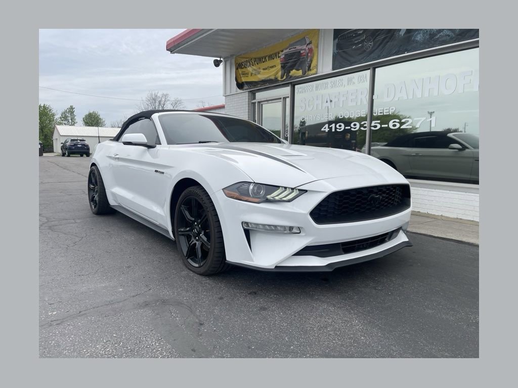 Used 2018 Ford Mustang Premium w/ Black Accent Package RWD image 1