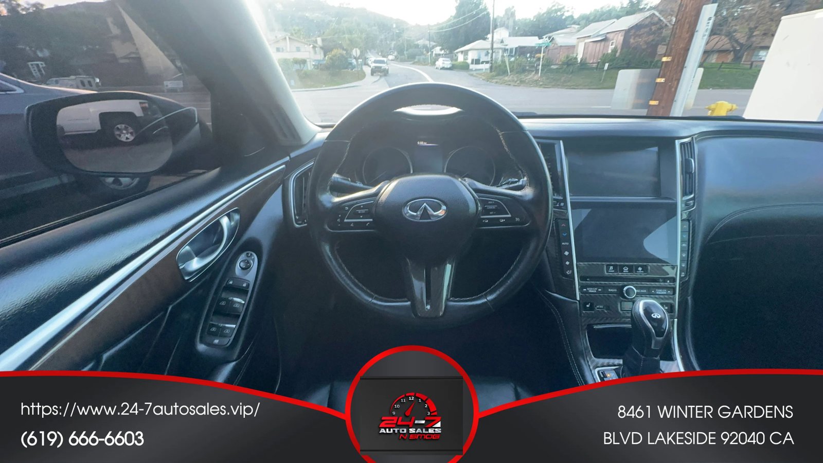 Used 2018 INFINITI Q50 Luxe w/ Essential Package (3.0T Luxe) RWD image 21