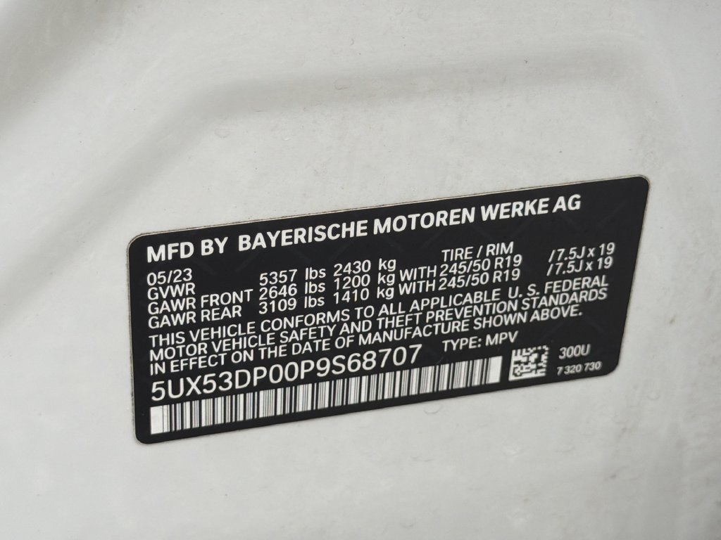 Used 2023 BMW X3 xDrive30i w/ Convenience Package AWD/4WD image 29