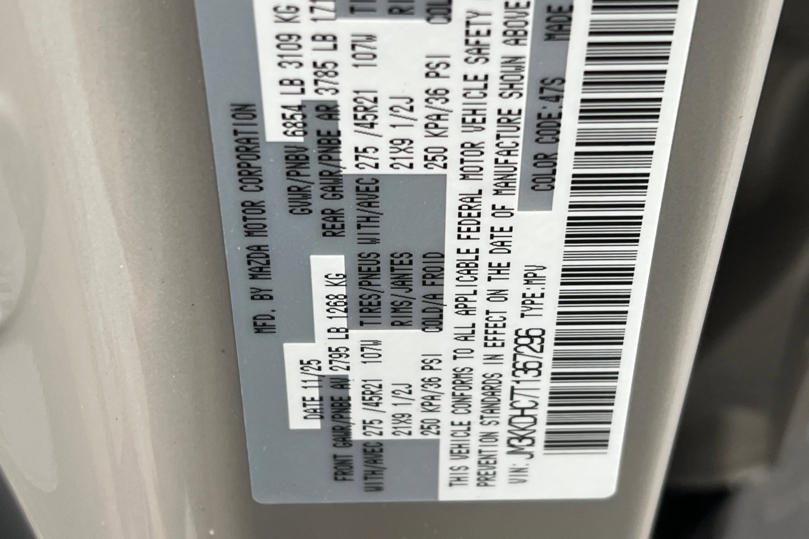 New 2026 MAZDA CX-90 3.3 Turbo S w/ Premium Package image 23