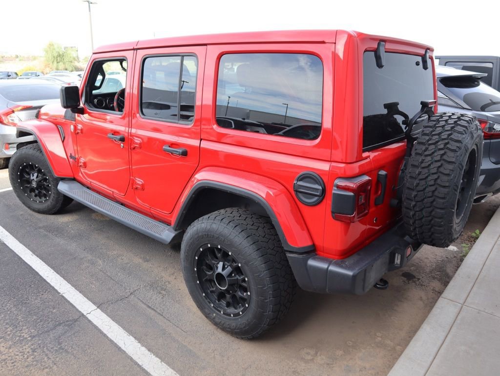 Used 2020 Jeep Wrangler Unlimited Sahara image 2