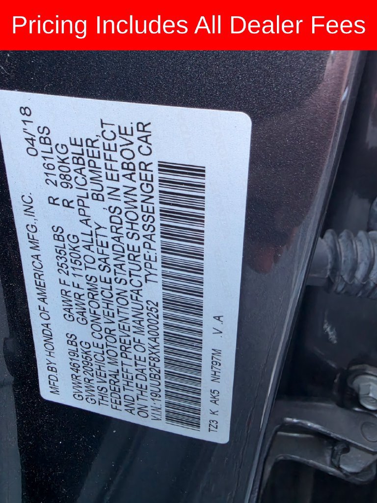 Used 2019 Acura TLX w/ Advance Package FWD image 13