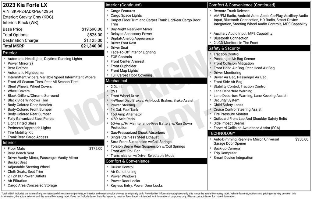 Used 2023 Kia Forte LX image 27