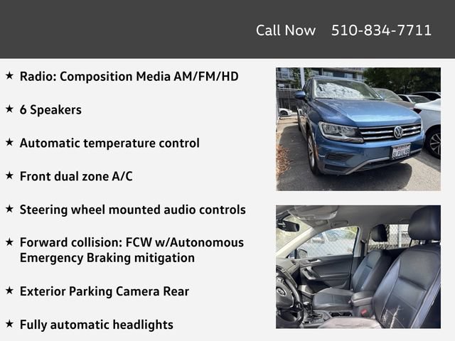 Used 2019 Volkswagen Tiguan SE AWD/4WD image 4