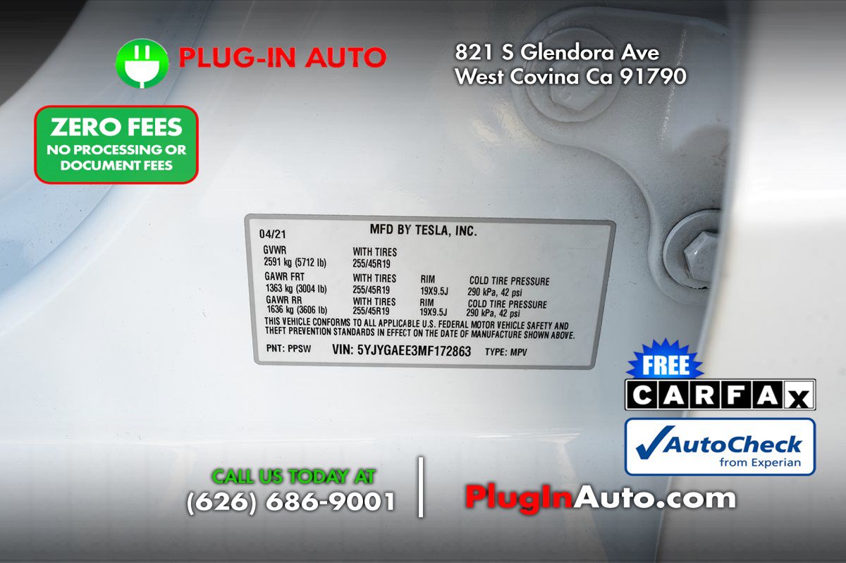Used 2021 Tesla Model Y Long Range AWD/4WD image 14