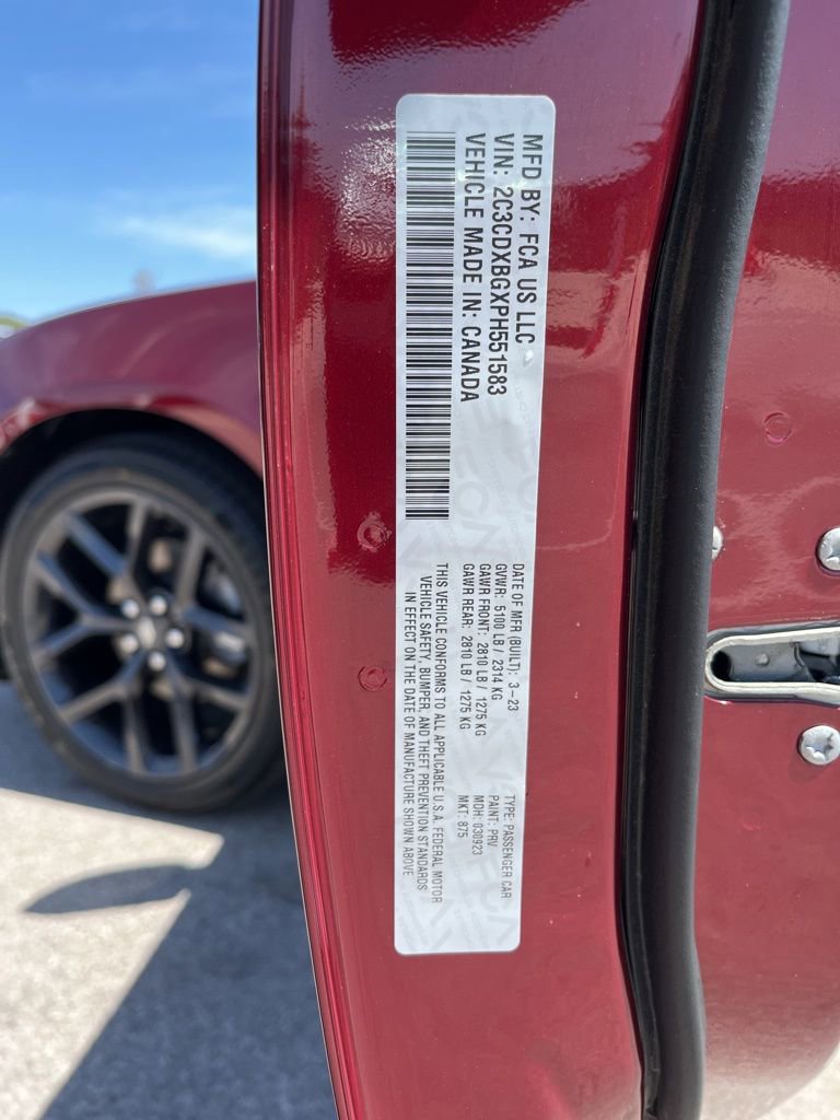Used 2023 Dodge Charger SXT w/ Blacktop Package image 10