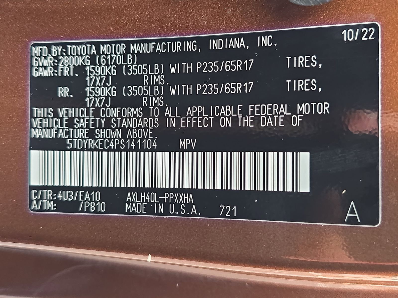 Used 2023 Toyota Sienna XLE image 35