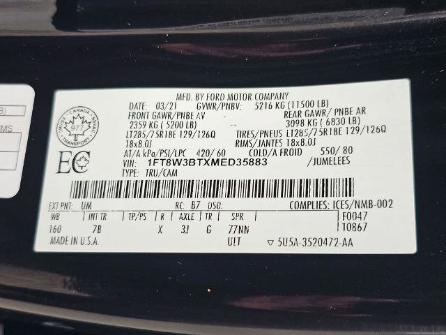 Certified 2021 Ford F350 Platinum w/ Tremor Off-Road Package image 15