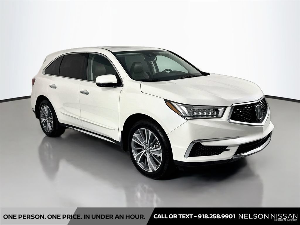 Used 2018 Acura MDX w/ Technology Package FWD image 3