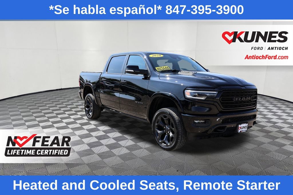 Used 2020 RAM 1500 Limited w/ Black Appearance Package