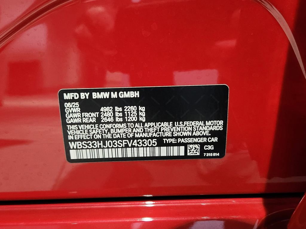 Used 2025 BMW M3 Competition image 32