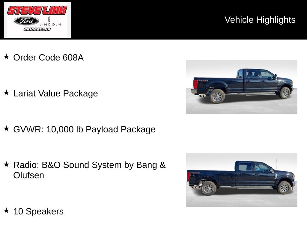 Used 2022 Ford F250 Lariat w/ Lariat Value Package AWD/4WD image 7