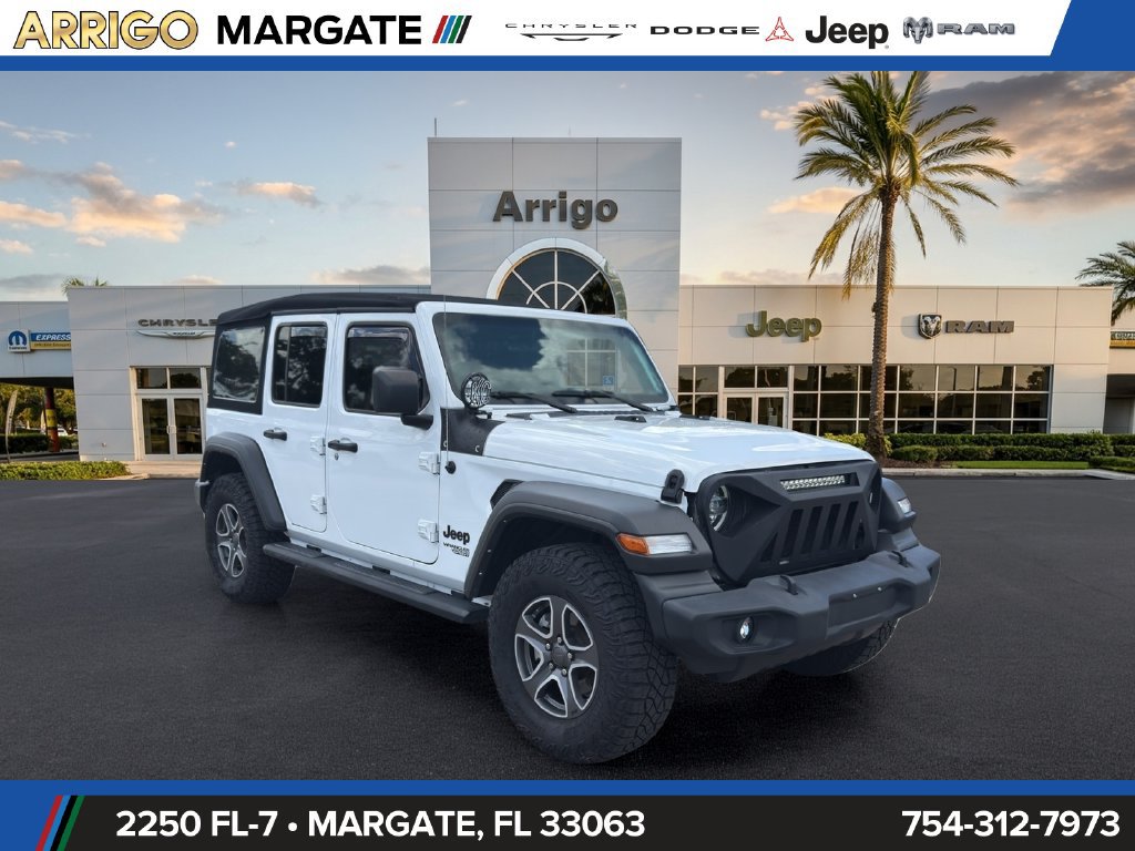 Certified 2021 Jeep Wrangler Unlimited Sport