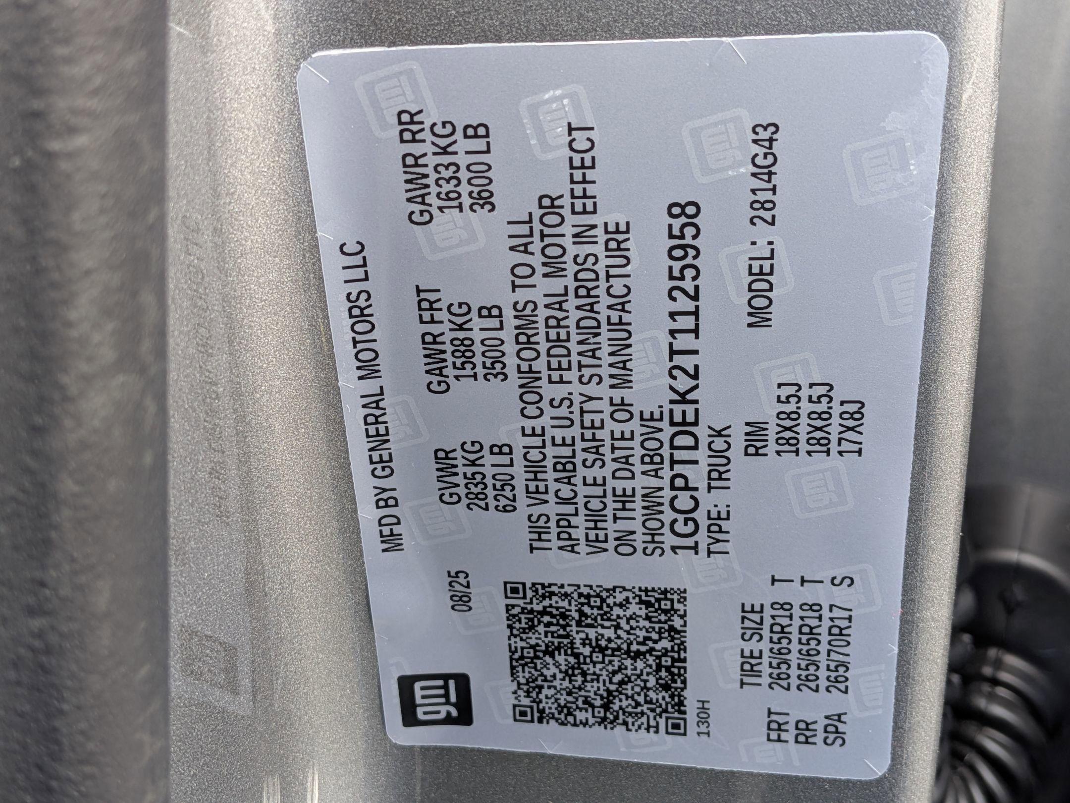 New 2026 Chevrolet Colorado Z71 w/ Technology Package image 18