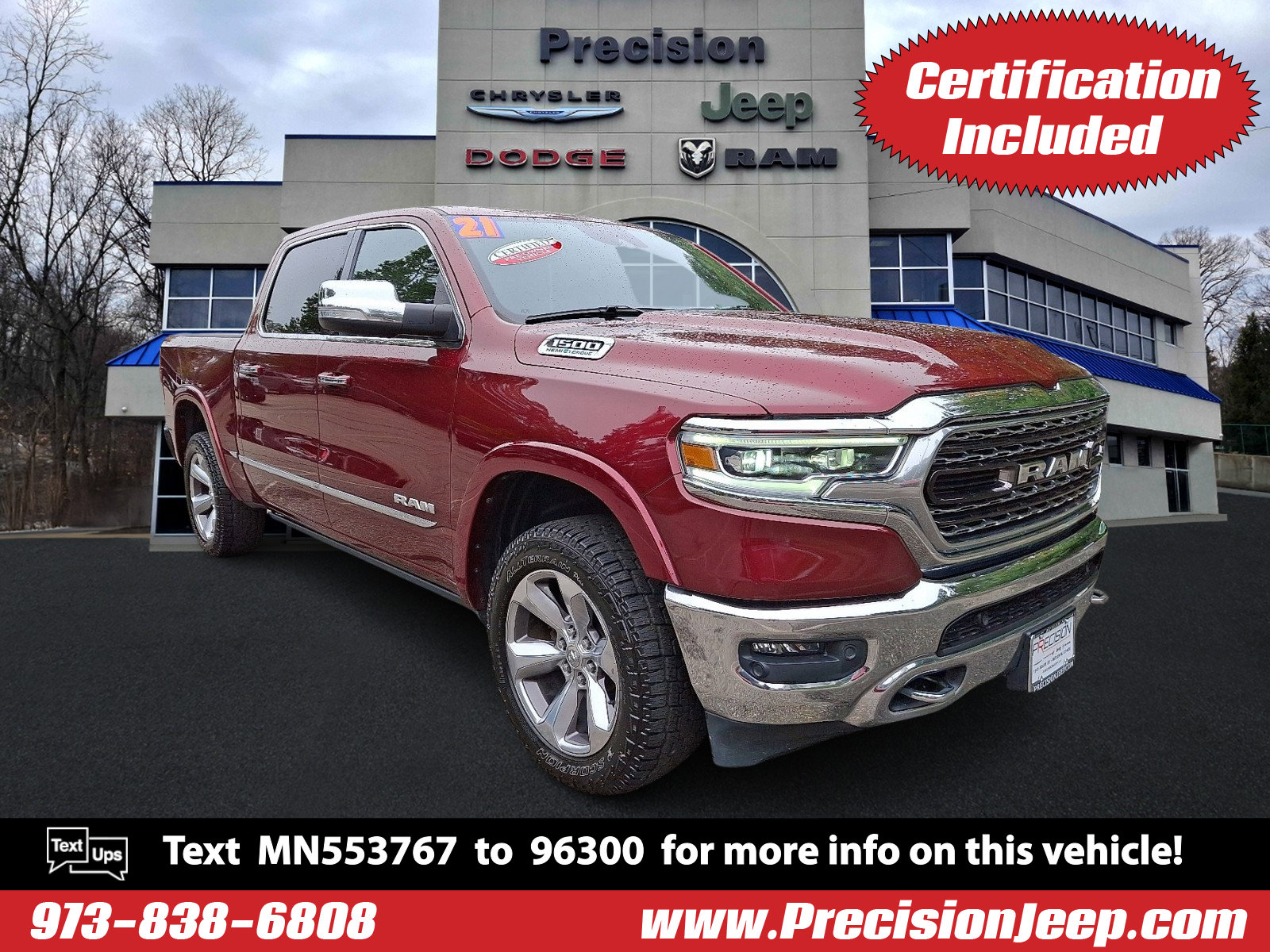 Certified 2021 RAM 1500 Limited image 1