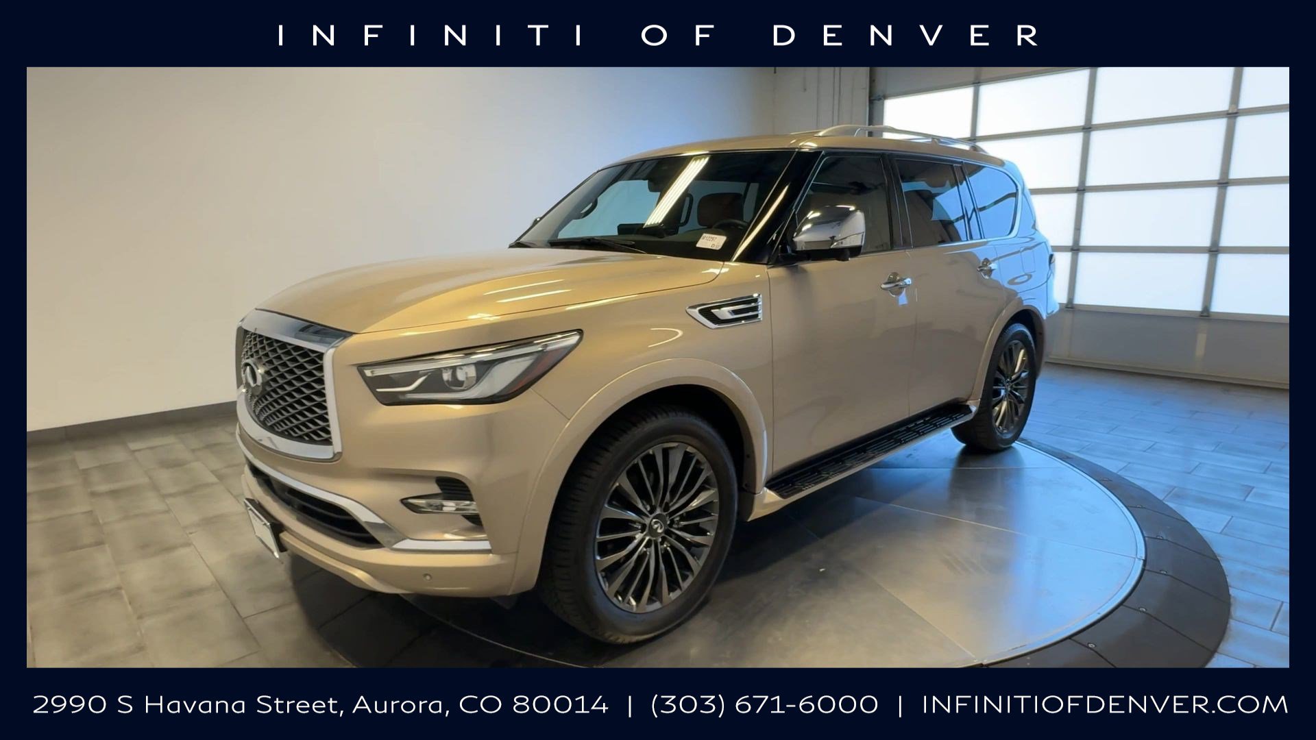 Certified 2023 INFINITI QX80 Sensory w/ Cargo Package