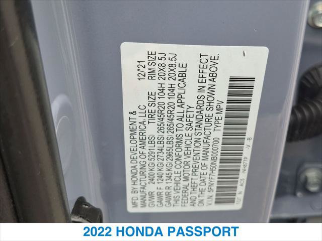 Used 2022 Honda Passport EX-L image 26