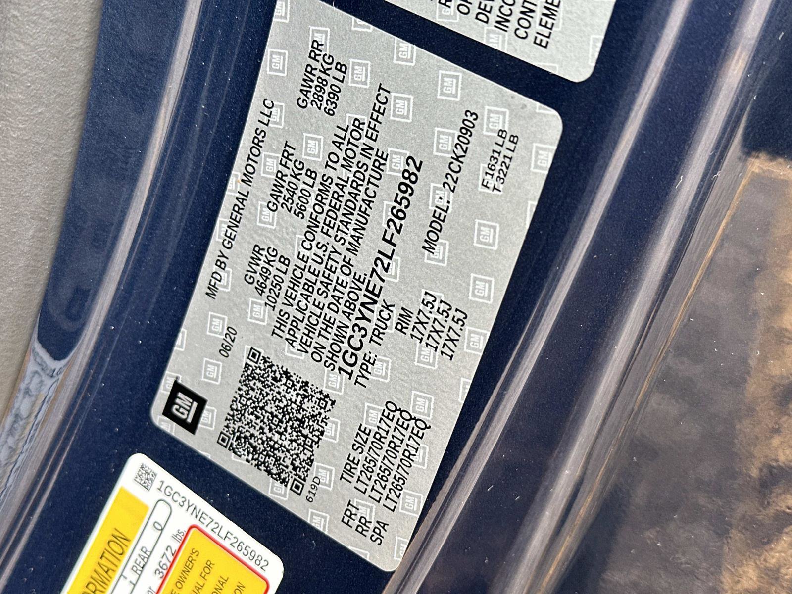 Certified 2020 Chevrolet Silverado 2500 LT w/ Convenience Package image 14